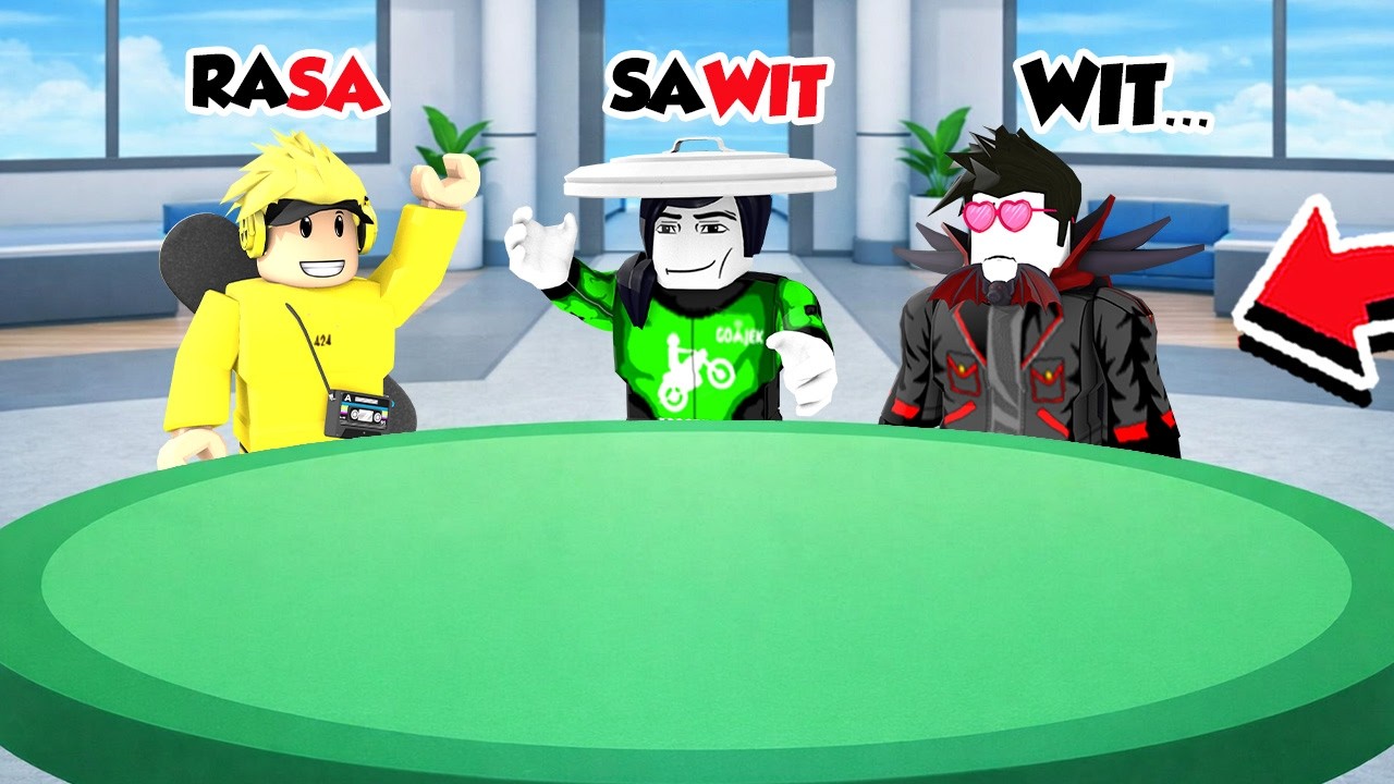 NGABUBURIT SAMBIL MAIN SAMBUNG KATA DI ROBLOX