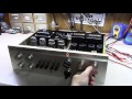 Luxman SQ38FD Tube Amplifier Repair