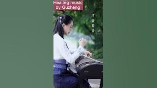 Zen healing music played by chinese traditional instrument Guzheng.