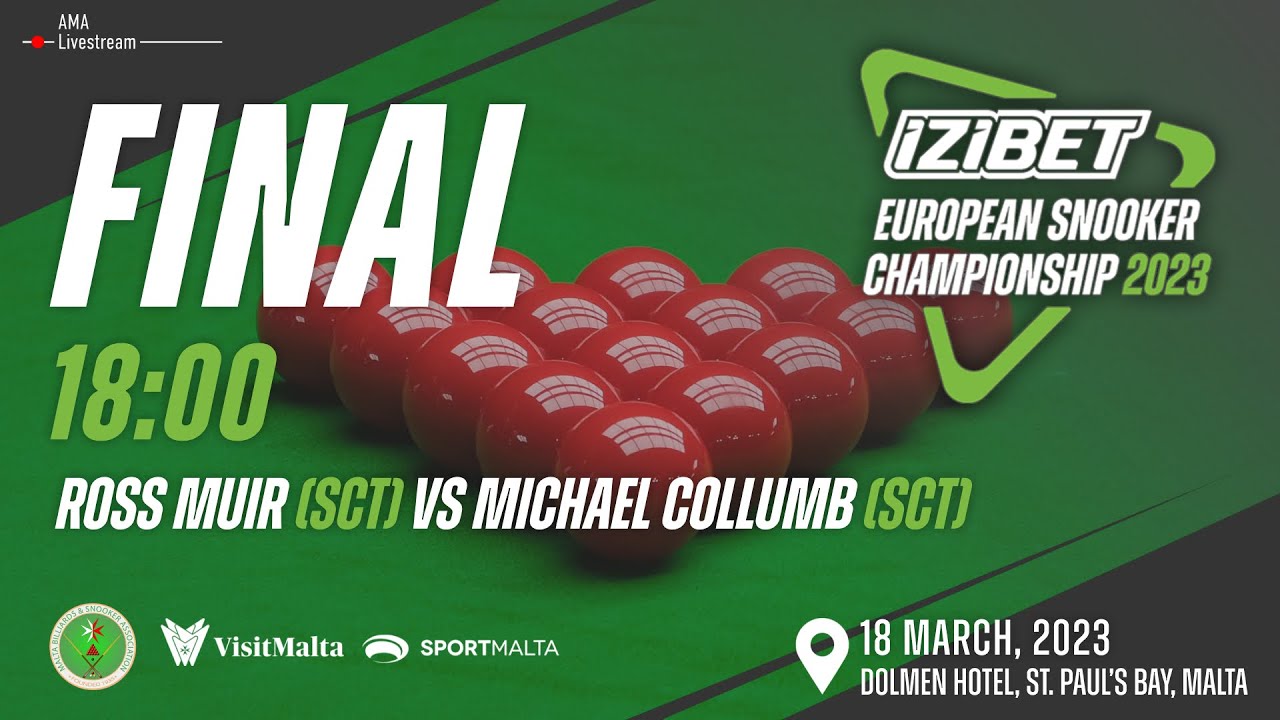 European Snooker Championships 2023, FINAL 1800, 18 March 2023