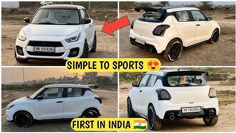 FINALLY MY SWIFT CONVERTED INTO SWIFT SPORTS 🔥 SWIFT MODIFICATION 2022❗️ SWIFT MODIFIED 2022