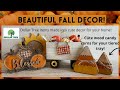 Fall decor using Dollar Tree items!