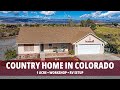 Country Home for Sale in Austin, Colorado | Detached Shop and Over 1 Acre of Land