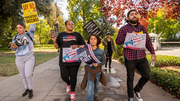 ‘Our Kids, Our Choice.’ Voices From Capitol Protest Against School Covid Vax Mandate