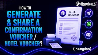 How to Generate & Share a Confirmation /Hotel/Activity Voucher (In English)