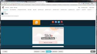 Flat Responsive Email Template Test on mailChimp
