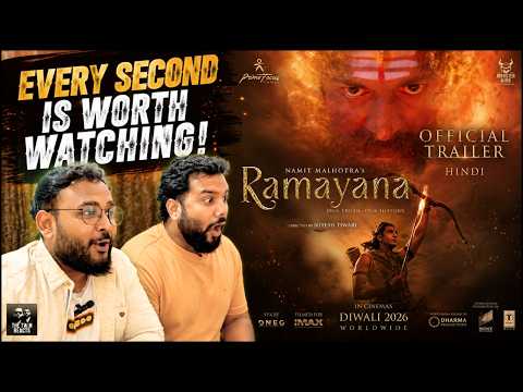 Indian Cinema Is NOT READY! 🔥 | RAMAYANA Hindi Trailer REACTION | THE TWIN REACTS