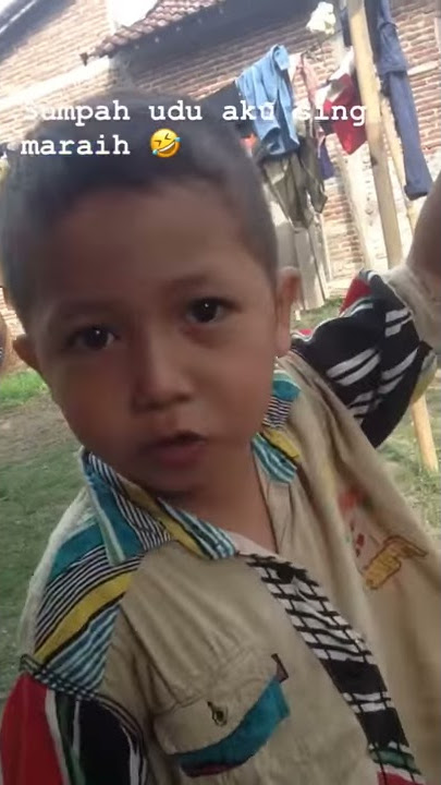 LUCU ABISSSS 😍 Anak kecil ngomong kasar 😂🙏 Asli ngakak 4G😂