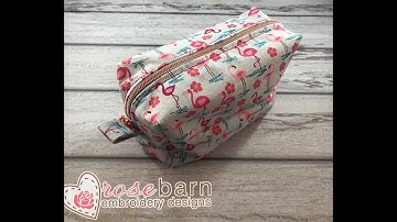 How To - In the Hoop Box Bag