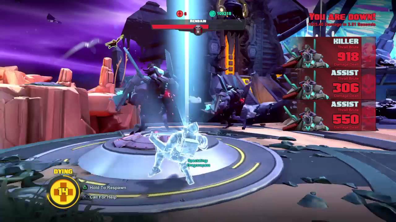 Battleborn Heliophage Advanced Mode as Oscar Mike!