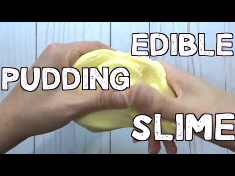 The Original & BEST Edible Pudding Slime Recipe (only 3 ingredients!)