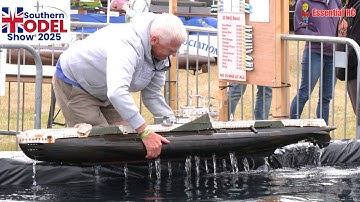 RC-ONDERZEEËRS OP BESTE SCHAAL - Deel 1! Demonstratie op de Southern Model Show 2025