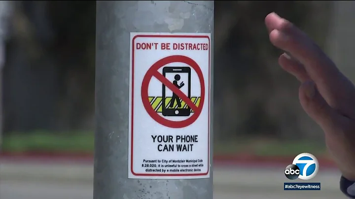 Montclair outlaws 'distracted walking' | ABC7