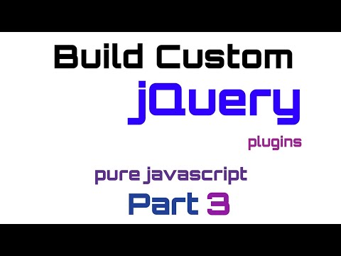 make custom jquery plugins || library javascript part 3