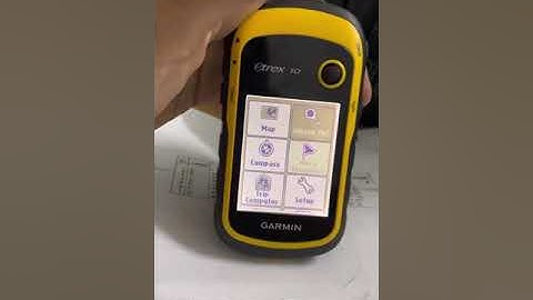 etrex 10 garmin tutorial for biginer