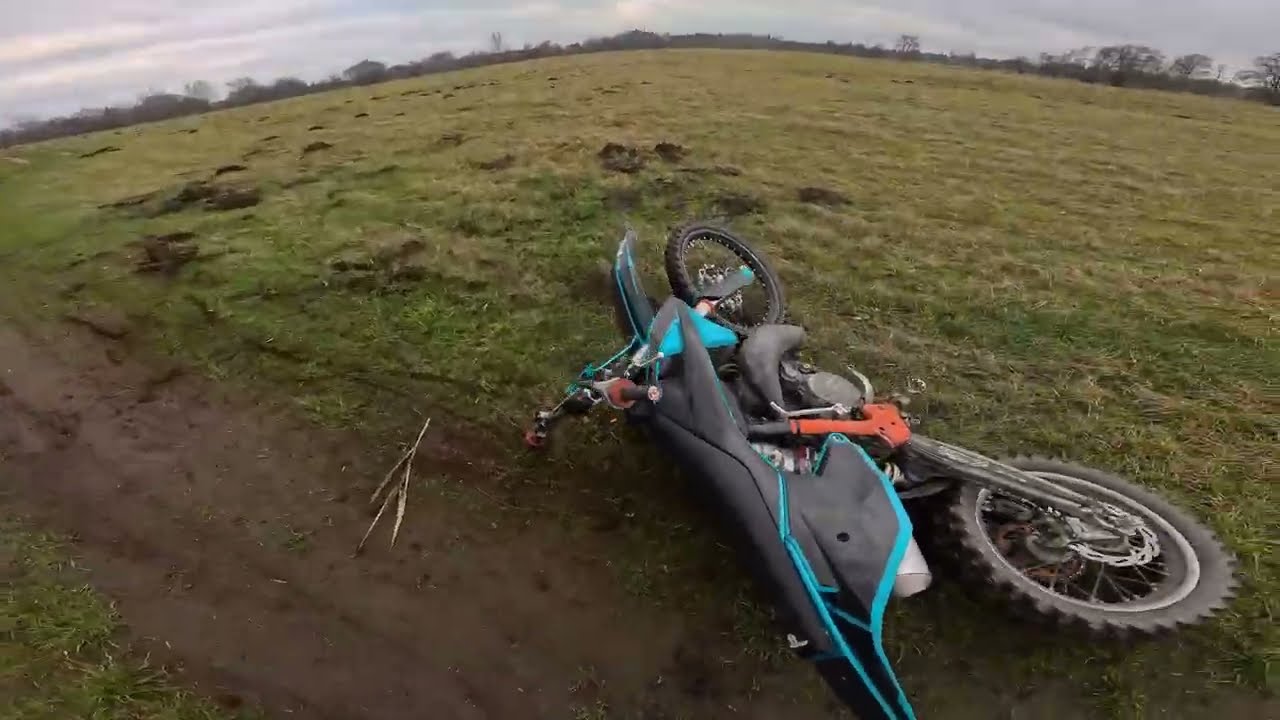 Ostatnia jazda sezonu na moim Ktm sx 85 | Zaliczyłem glebe...