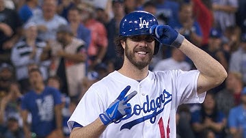 Haren crushes a double with the bases loaded