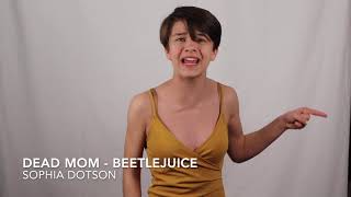 Dead Mom - Beetlejuice - Sophia Dotson