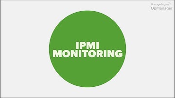 IPMI monitoring with ManageEngine OpManager