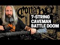 Conan prosper on the path 7string baritone doom metal guitar lesson