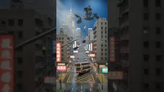 Watch a Mini Hong Kong Get Hit by a Real Typhoon! πͺοΈ#behindthescenes #movieclips #miniature #shorts