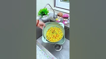 Rổ xoay rửa rau củ