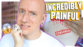 I RIPPED OUT My NIPPLE PIERCING! | Piercing Updates | Roly Nipple Piercings Piercing Faq 12 Roly