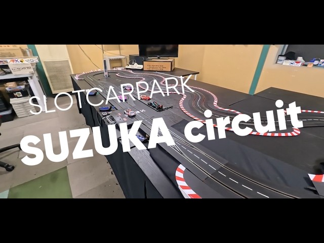 スロットカーパーク - 鈴鹿サーキットタイプ | Slot car - YouTube