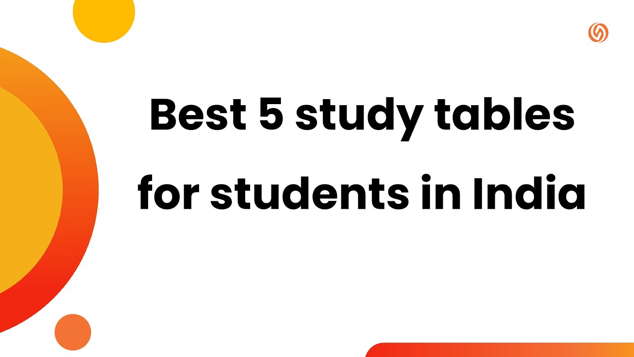 5 Best study tables for students in India 2024 | Online Shopping | Reviews