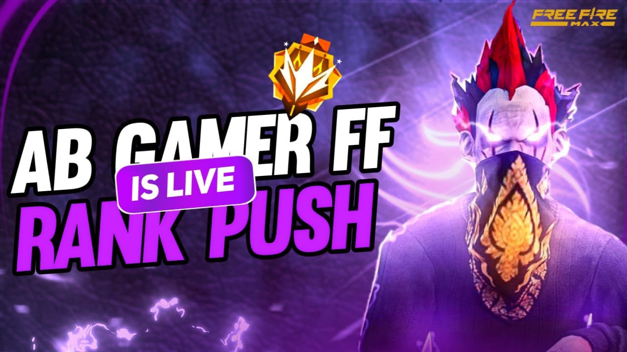 🔴LIVE.CS RANKED PUSH PUSH TO GLOBAL TOP😎😎 #AB GAMER FF 2.0 - YouTube