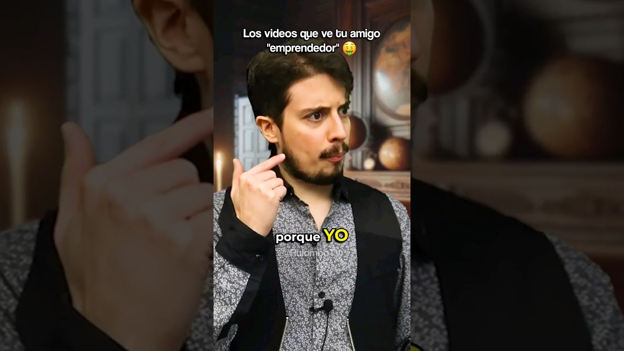 Los videos que ve tu amigo "el emprendedor" 🤑 #humor #comedia #shorts