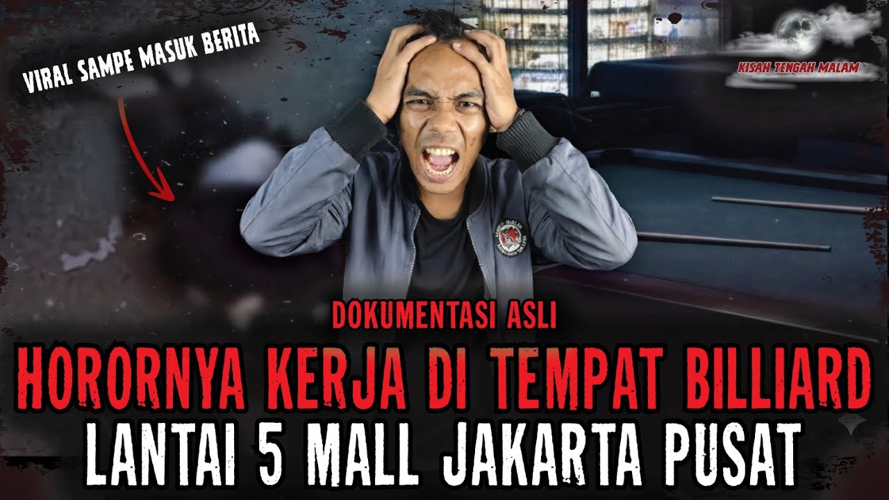 LOMPAT DARI LANTAI 5, ARWAH KORBAN B*NDIR INI MASIH GENTAYANGAN DI MALL DAN TEMPAT BILLIARD INI..!!