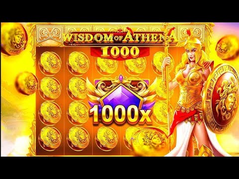 I got big wins on Wisdom of Athena 1000 slot huge $10,000 high stake ...