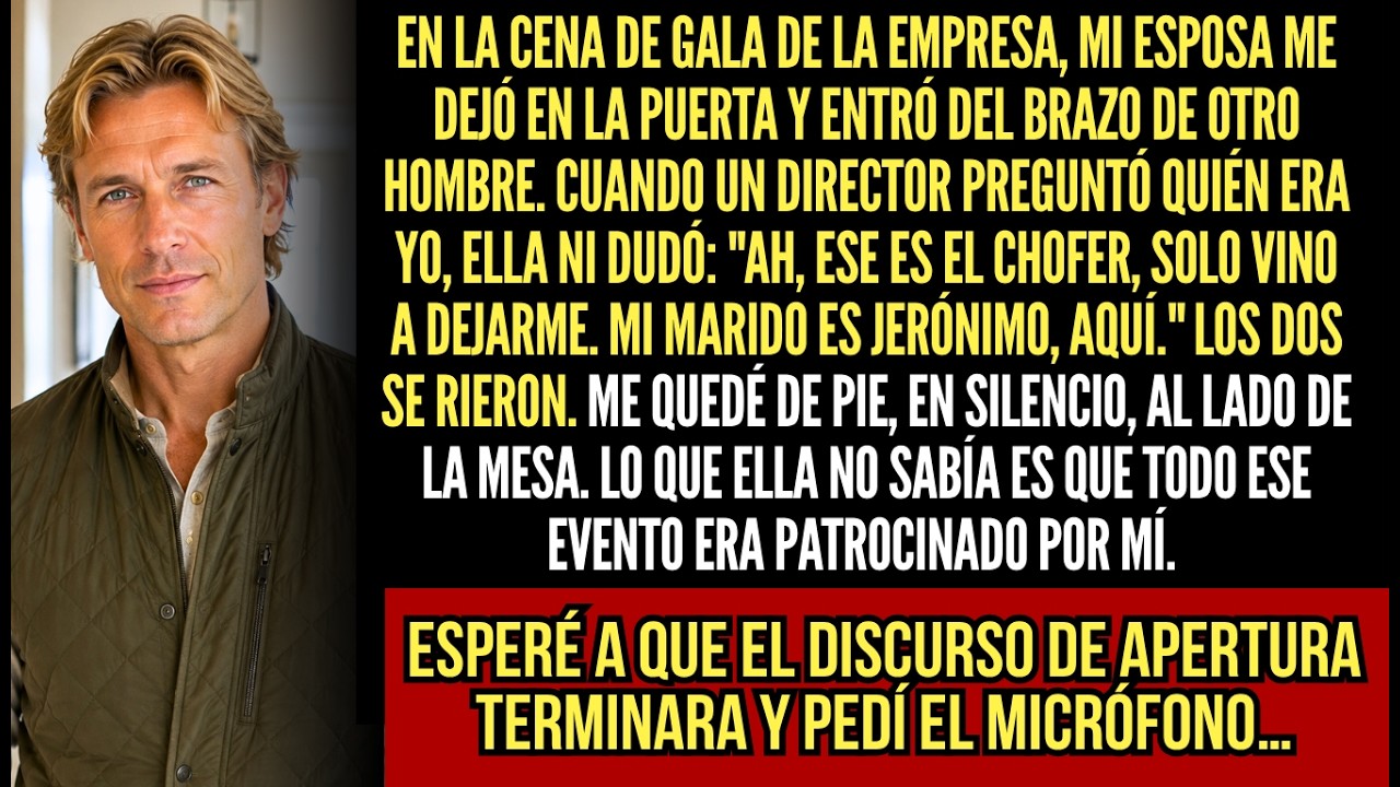 A los cuarenta y seis años, con catorce de matrimonio encima, descubrí que no era el marido de mi esposa. Era el chófer. Melissa me lo dijo delante de toda su empresa, con una sonrisa y la mano...