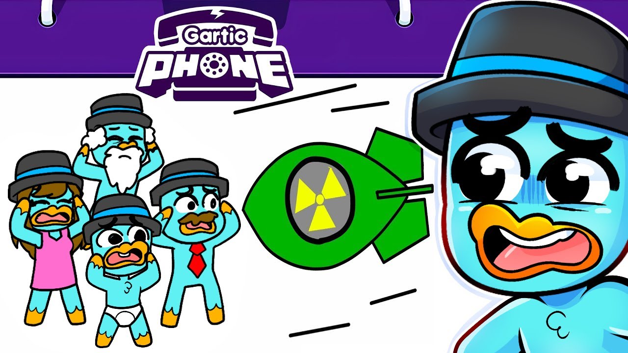 Trolleé a mi FAMILIA en Gartic Phone...