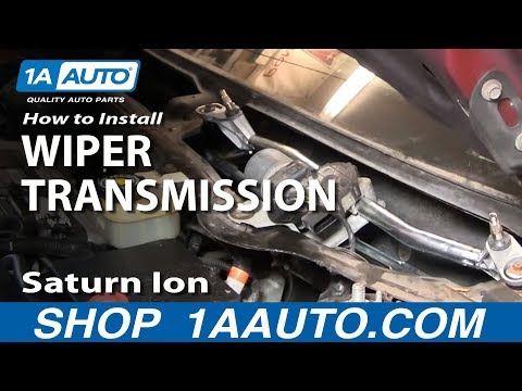 How To Replace Windshield Wiper Transmission 03-07 Saturn Ion