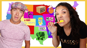 CELEBRITIES Throw a DART at a MAP & DOING WHatever It Lands ON!