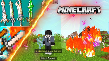 POWERFUL SWORD mod for MCPE
