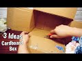 i loved keeping cardboard boxes because you can make a lot of easy things with them-just like these!