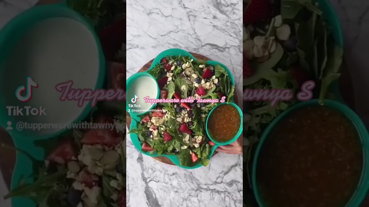 Tupperware Chip n Dip Set 