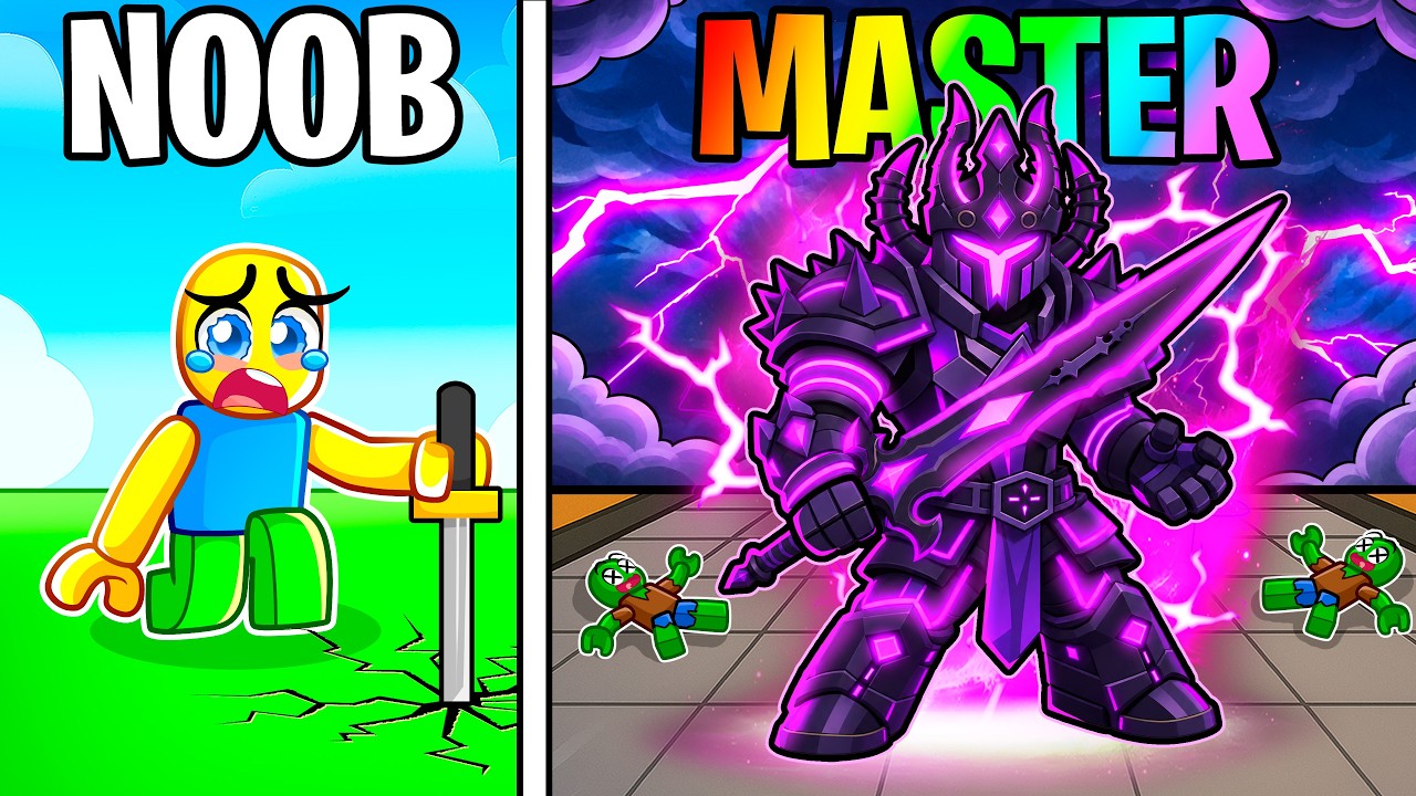 Thumbnail for I Became the STRONGEST in Roblox +1 Loot To Forge..