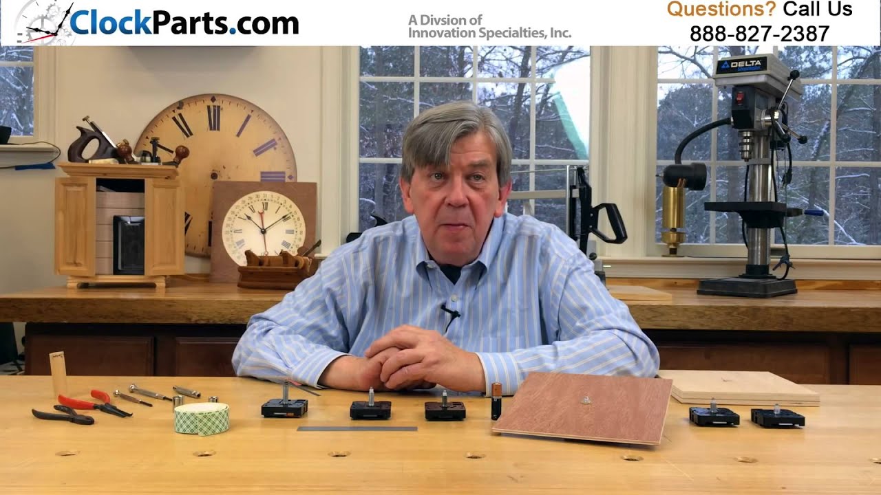 Learn How to Choose Your Own Clock Movement or Motor - YouTube