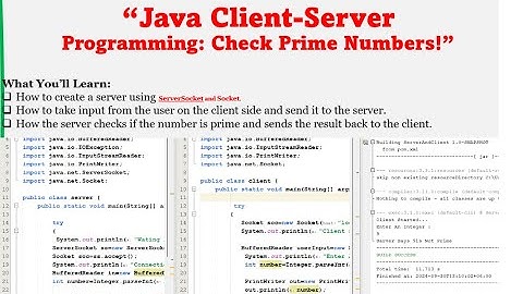 Client Server Programming in Java Bangla || How to run Server and Client Program in Java-2024