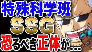 【ワンピース ネタバレ 最新話】1035直前おさらい 海軍本部 特殊科学班SSG 実は血統因子が覚醒した海兵隊が【ONE PIECE ネタバレ 最新話】