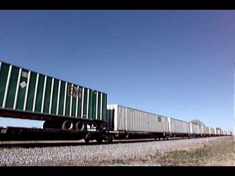 bnsf 5729 NS 295 intermodal train