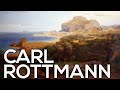 Carl Rottmann: A collection of 42 paintings (HD)