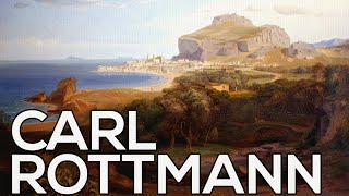 Carl Rottmann: A collection of 42 paintings (HD)