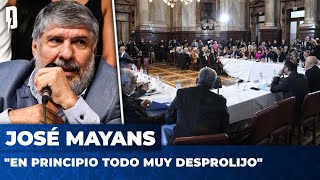 🗣️ "En principio todo muy desprolijo" | JOSÉ MAYANS sobre el dictamen de LEY BASES