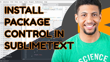 How to install package control in SublimeText
