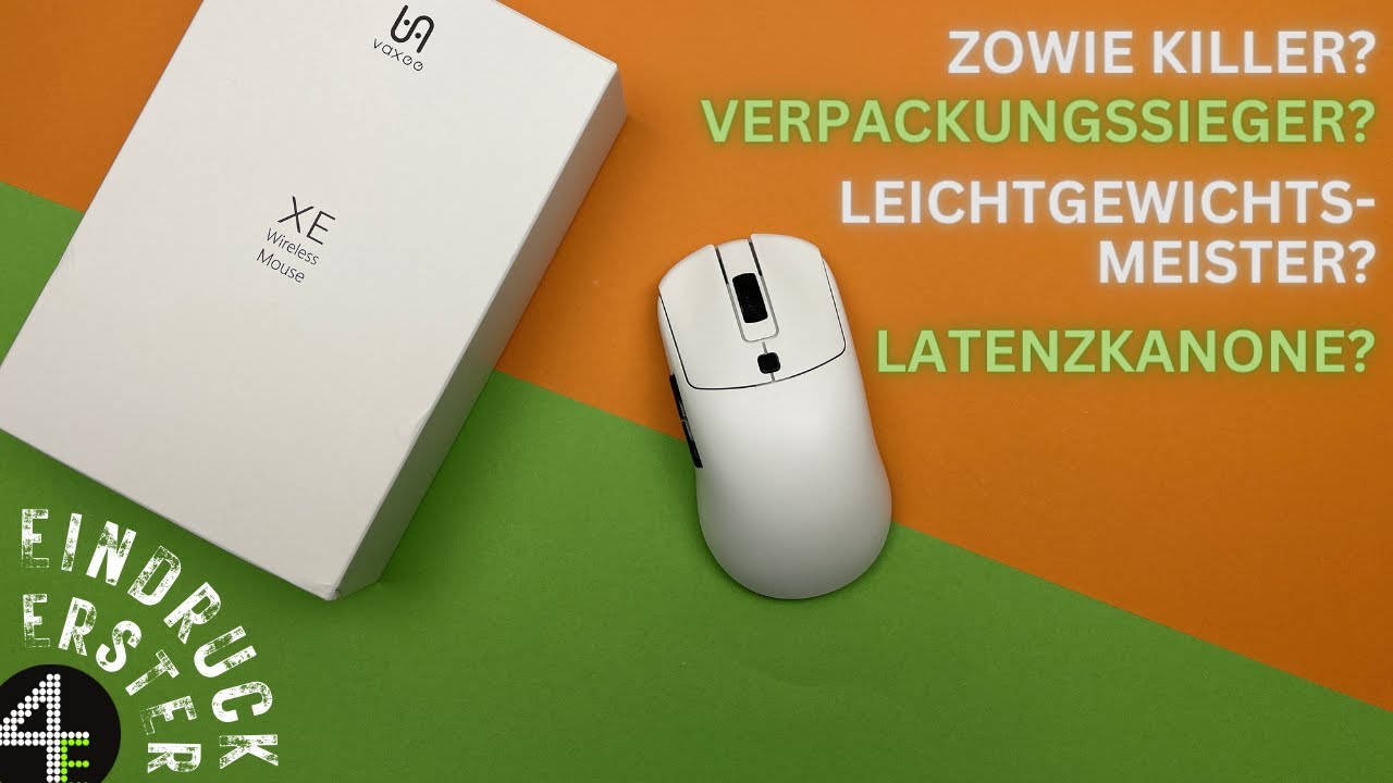 Vaxee XE wireless. Erster Eindruck zur ersten kabellosen 